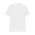 thumbnail image 5 of Pisexur T-Shirts Surdimensionnés Mode Pissenlit Graphique d'Été Femmes en Lin de Coton Tops 2024 Col Rond Manches Courtes, 5 of 5