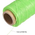thumbnail image 4 of Unique Bargains 186 Yards 210D/1mm Leather Sewing Thread Polyester Waxed Cord, Lawn Green, 4 of 5