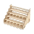 thumbnail image 4 of Tnarru Craft Paint Storage Rack Ink Bottle Stand for Miniature Paint Set Compact Space Saving Easy Assembly Wooden Paint Organizer Hobbyists 25.5cmx21.2cmx17cm, 4 of 8