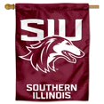 thumbnail image 2 of Southern Illinois Salukis House Flag Banner, 2 of 4