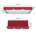 thumbnail image 2 of Cloth, Garden Seat Replacement, Double Replacement, Outdoor Patio Ham-mock Seat Cover, 2 of 7