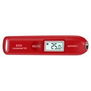 Thermometer pen with LCD display, compact and portable, 8220 mini digital infrared temperature detector, suitable for warehouse laboratory indoor