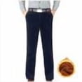 thumbnail image 1 of Dagugfen Work Pants for Men Button Business Casual Slim Fitting Thermal Officewear Pants Fall Clothes, 1 of 6