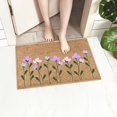 thumbnail image 2 of HHBEAUTY Summer Welcome Doormat Spring Summer Mats Welcome Floor Mats Polyester Door Rug Beach Flowers Sunshine Non Slip Floor Mat for Indoor Outdoor Home Decor, 2 of 9