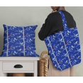 thumbnail image 5 of Soimoi Blue polyester Crepe Fabric Artistic Bird & Tree Print Sewing Fabric Yard 42 Inch Wide, 5 of 5