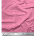 thumbnail image 1 of Soimoi Moss Georgette Fabric Flamingo Bird Print Sewing Fabric Yard 42 Inch Wide, 1 of 3