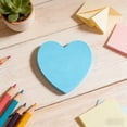 thumbnail image 1 of Heart Shaped Sticky Notes Set for Messages and Reminders with Eight Colors, 1 of 3