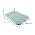thumbnail image 2 of Minkissy 2Pack Dog Litter Box with Large Capacity 19.3x14.6x5.9in, 2 of 7