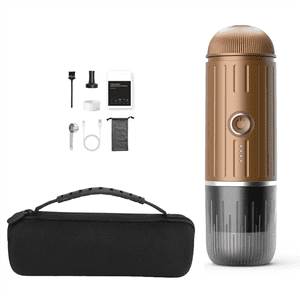 2 in 1 Capsule Powder Travel Coffee Maker Electric Espresso Coffee Machine for Car & Home Camping Coffee Maker Coffee