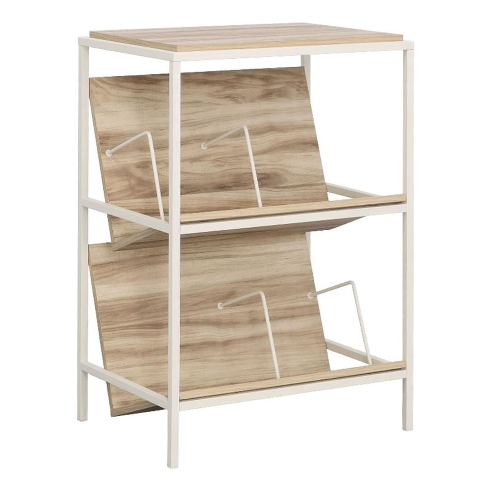 Sauder Loft Engineered Wood Accent Storage in Kiln Acacia-Brown Finish