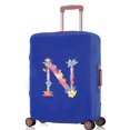 thumbnail image 1 of Luggage Covers Travel Accessories Suitcase Cover Protector Reusable Washable 18-32inch Pink Letter Printed Pattern Series 8pink N L, 1 of 6