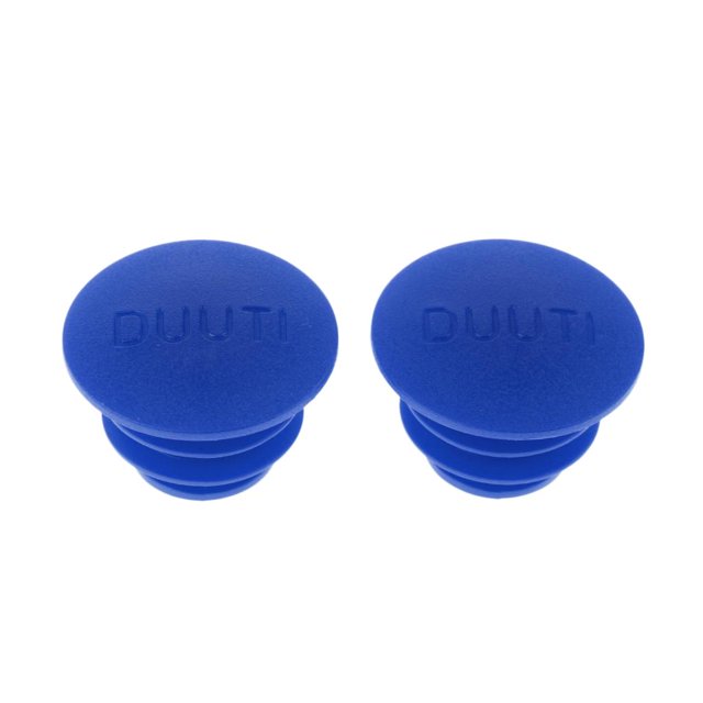 Bike Handlebar Bar End Caps (2Pcs) Grip Mountain BMX - Cycling Blue