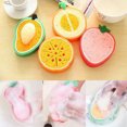 thumbnail image 1 of Fruit Shape Strong Water Absorbent Sponge Cleaning Pan Dish Cloth Washing Towel, 1 of 7
