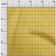 thumbnail image 2 of oneOone Velvet Yellow Fabric Tribal Craft Projects Decor Fabric Printed By The Yard 58 Inch Wide, 2 of 5