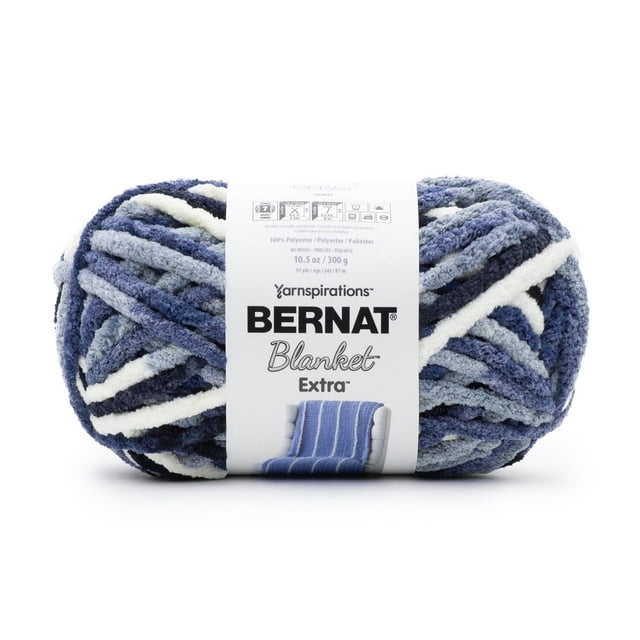 Bernat® Fil Couverture Extra™, Polyester #7 Jumbo, 10,5oz/300g, 97 Yards