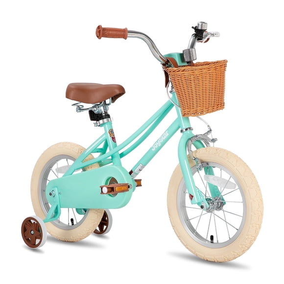 JOYSTAR Girls Bikes for Kids 2-12 Years Old, 12" 14" 16" 18" 20" with Training Wheels, in Pink, Green, Purple, Blue & Yellow