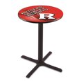thumbnail image 1 of Holland Bar Stool L211B3628Rutger-D2 36 Po. Rutgers Écarlate Chevaliers Pub Table avec 28 Po. Haut, 1 of 1