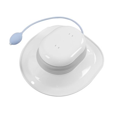 Bain d'Assise pour Toilette, Bain d'Assise Post-Partum Sans Accroupissement, Réduit la Douleur, Anti-Déversement, Massage à l'Eau, Bain d'Assise Pliable avec Jet