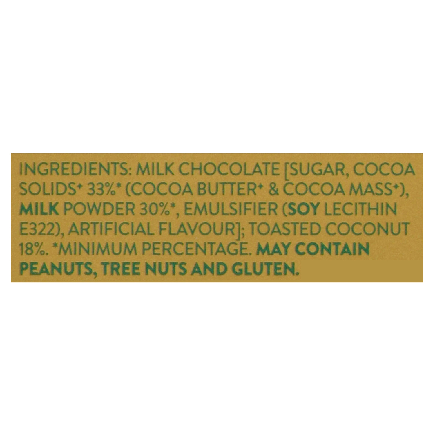 Bloc de noix de coco Whittaker, 200 grammes