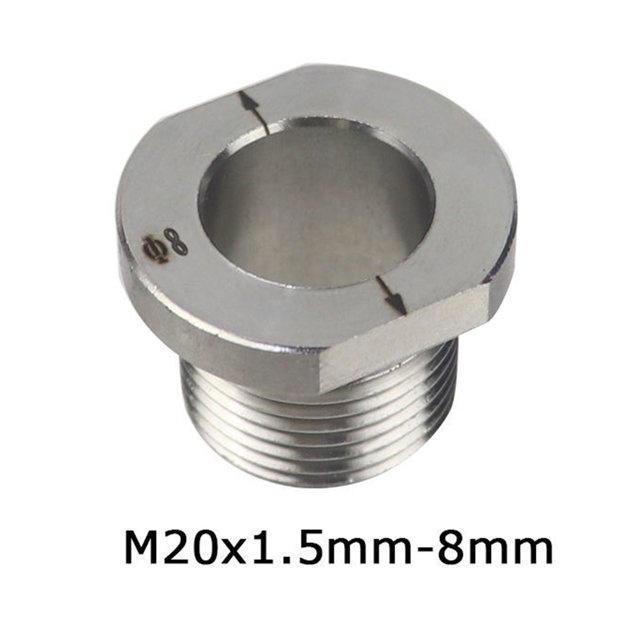 Bgsha 8mm 15mm Manchon de Forage Bague M20 Gabarit de Forage au Bois Guide Localisateur