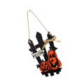 thumbnail image 4 of Halloween Welcome Sign Pumpkin Wreath Door Hanging Pendant for Halloween Decoration, 4 of 6