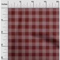 thumbnail image 1 of oneOone Cotton Silk Fabric Gingham Check Decor Fabric Printed BTY 42 Inch Wide, 1 of 4