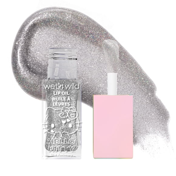 Wet n Wild Hello Kitty Glitter Lip Oil - Diamond Bow