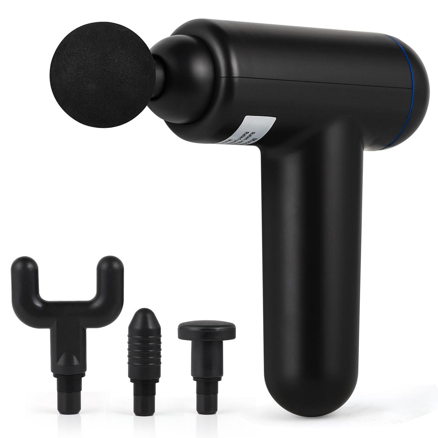 Pro Sport Deep Tissue Percussion Muscle Massage Gun, Pure Black