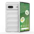 thumbnail image 1 of Color Liquid Silicone Matte Phone Case for Google Pixel 8 pro Skin Feel Armor Shockproof Protect Soft Cover - White, 1 of 5
