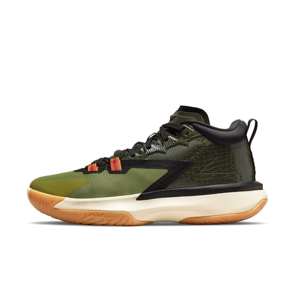 Men's Jordan Zion 1 Carbon Green/Black-Asparagus (DA3130 300) - 13