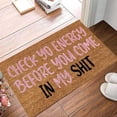 thumbnail image 1 of Jusqu'à 65 % de Rabais SMihono Tapis de Porche avant pour la Maison Intérieur et Extérieur Chambre Entrée Terrasse Fournitures de Décoration, 1 of 7