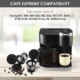 thumbnail image 2 of EIMELI Reusable Coffee Pods  Refillable Coffee Filters for   Single Serve Coffee Filter Cup- Compatible with  K Coffee Maker with Coffee Spoon Brush, 2 of 9