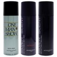 thumbnail image 1 of Jacques Bogart Kit by Jacques Bogart for Men - 3 Pc Kit 6.6oz Body Spray - One Man Show, 6.6oz Body Spray - Silver Scent Intense, 6.6oz Body Spray - Silver Scent, 1 of 3