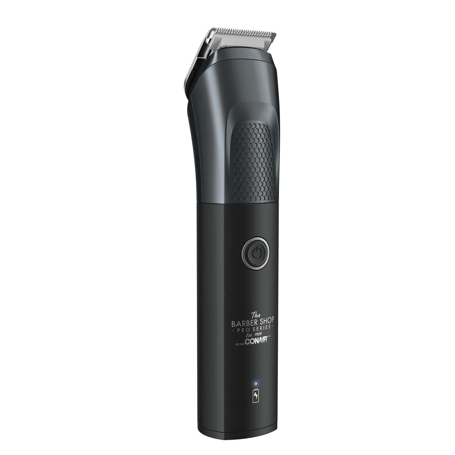 Tondeuse métallique tout‑en‑un Conair Barber Shop PRO Series, sans fil, lithium‑ion, avec rasoir grille et tête nez/oreilles