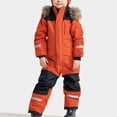 thumbnail image 2 of yardsong Garçons Filles Mode Ado Hiver - Enfants Imperméable une Pièce Ski Planche à Neige Tenue Combinaison de Neige Rouge,90, 2 of 6
