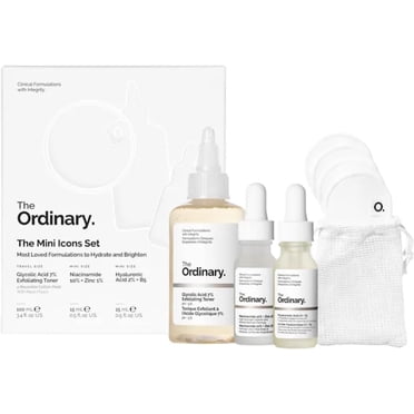 The Ordinary The Mini Icons Skincare Set  (Travel-Friendly Trio)
