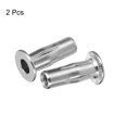 thumbnail image 3 of Unique Bargains M6 Multi Grip Rivet Nuts, 2pcs Flat Head Threaded Insert Nut 304 Stainless Steel Plus Nuts, 3 of 5