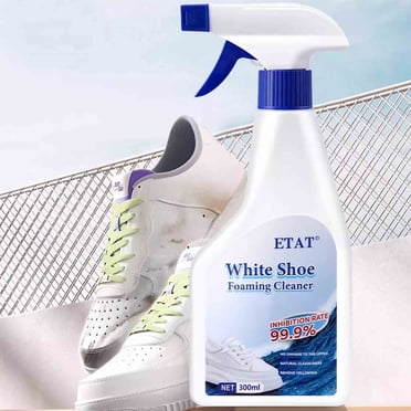 Dvkptbk Agent de Nettoyage à Sec Petit Nettoyant pour Chaussures Blanc Nettoyage à Sec Brossage des Chaussures Lavage des Chaussures et Nettoyage des Chaussures de Sport jusqu'à 300 ml Fournitures de Nettoyage