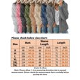 thumbnail image 5 of Innerwin Veste Unie pour Femmes Automne à Manches Longues avec Capuche Rose TG, 5 of 5