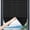 Black, variant on Portable Pleated Window Shade | Suction Cup Installation | 90x180cm Sun & Heat Blocking Curtain | White Plastic Bathroom & Car Blind | 1-Piece Blackout Privacy Film