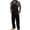 Black, variant on Pitauce Men's Bib Overall Big & Tall Straight Leg Jean Coveralls Adjustable Straps Denim Jumpsuits Workwear Overalls with Pocket, M-5XL