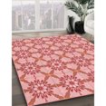thumbnail image 3 of Ahgly Company Tapis Rectangulaire Lavable en Machine Intérieur Transitionnel Rose Pastel, 3 Pieds x 5 Pieds, 3 of 7
