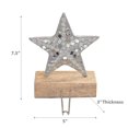 thumbnail image 2 of Christmas Star Stocking Hanger Silver Diamond, 2 of 3