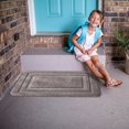 thumbnail image 4 of EGNMCR Outdoor Rug Bathroom Rugs Rugs for Living Room Flocking Microfiber Printed Carpet, Bathroom Floor Mat, Toilet Mat, Quick Drying Foot Mat, Bathroom Water Absorbing Door Mat a carpet, 4 of 5