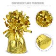 thumbnail image 3 of Luxshiny 6pcs Weights for Balloons Golden PVC Prevent Balloons from Floating Away for Weddings Events, 3 of 6