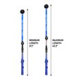 thumbnail image 4 of yeacher Black Golf Swing Trainer for Forearm Rotation, Shoulder Turn & Wrist Hinge Practice, Adjustable Length 31.1-43.3in, Lightweight 400g, Includes 1 Training Aid, 4 of 7