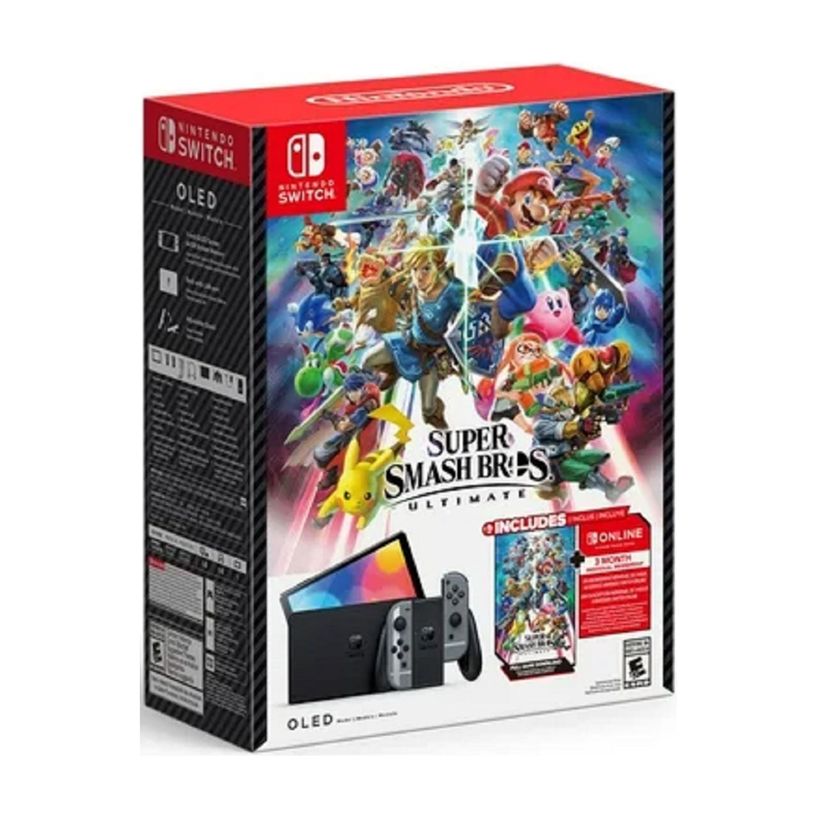 Refurbished Nintendo OLED Model: Super Smash Bros. Ultimate Bundle (NSW)
