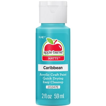 Apple Barrel Colors Matte Acrylic Craft Paint, 2 fl. oz., Caribbean