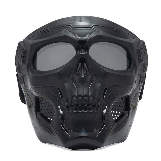 Breathable Face Mask,Breathable Face Masks Off Road Motorcycle Goggles Sports Riding Goggles Face Mask Motorcycle Riding Mask Helmet Cloth Face Mask,Skull Face Mask,Cloth Face Masks