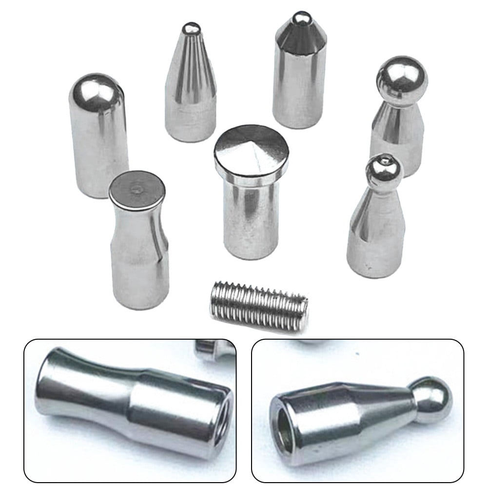 7pcs Car Dent Repair Tool Leveling Hammer Replaceable Head Wear-resistant Repair